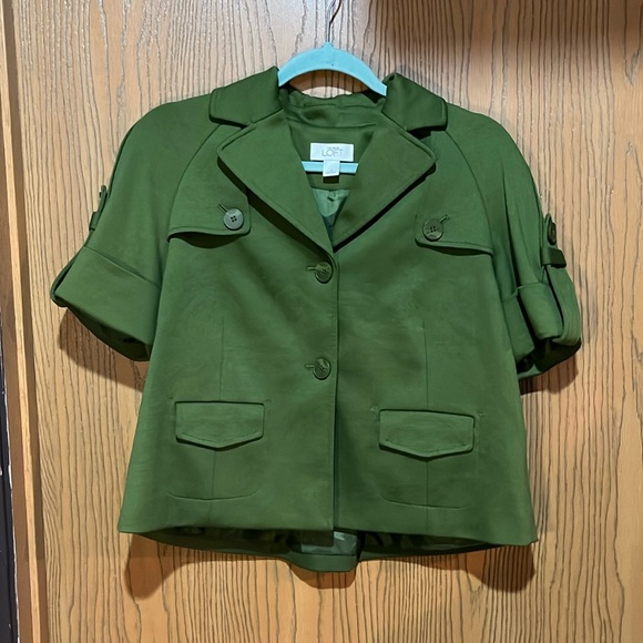 LOFT Jackets & Blazers - ANN TAYLOR Loft Olive Green Women's Jacket, size 6